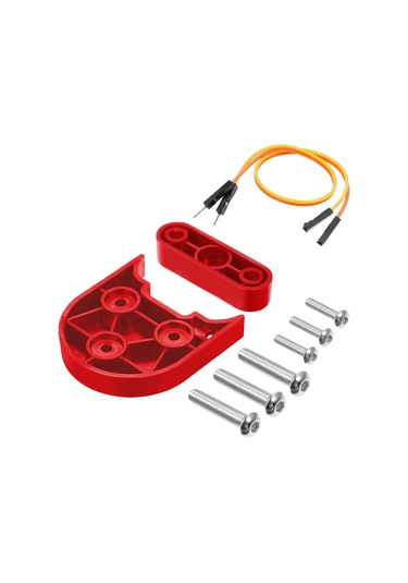 Springsun Xiaomi M365 10 İnç Jant Yükseltme Kiti - Kırmızı, Çamurluk Ve Sehpa Spacer Dahil