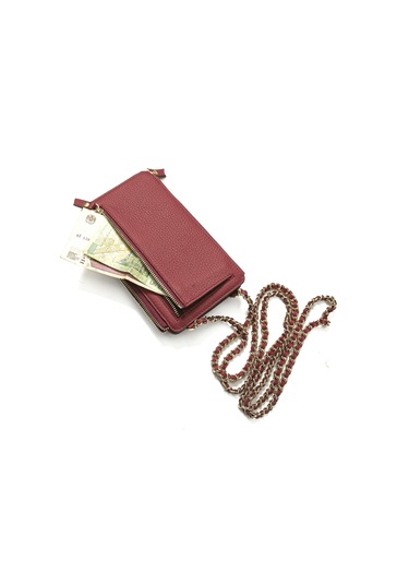 Bordeaux Cüzdan & Kartlık Kadın Diğer 2807 Roncato Flother Skın Wallet Telephone Card Holder Bordeaux Bordo