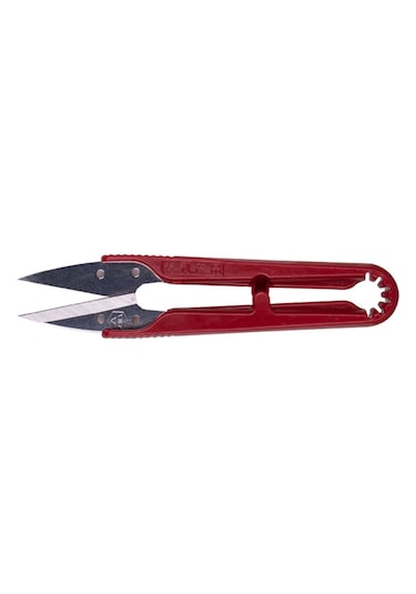 20 Cm Plastik Saplı Kumaş Kesim İplik Temizleme Makası Set