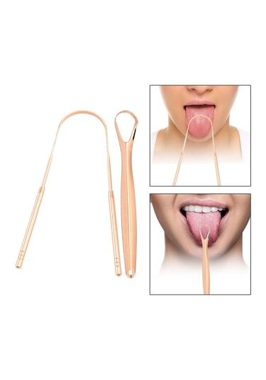 Dolıty 2 Parça Dil Kazıyıcı Kötü Nefes Temizleyici Stil-c