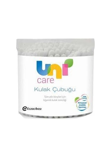 Uni Care Kulak  Temizleme Çubuğu 200 Lü