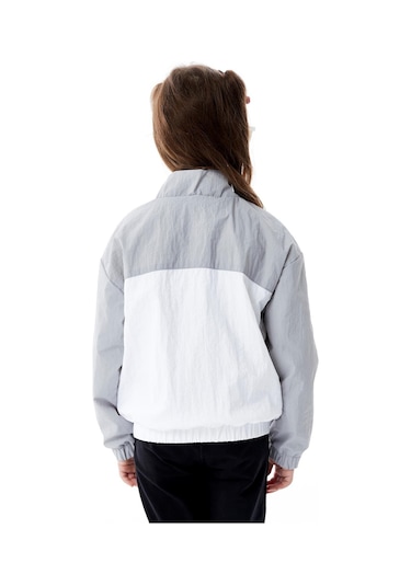 Benitto Kids Kız Çocuk Mevsimlik Yağmurluk Ceket 51359 Gri