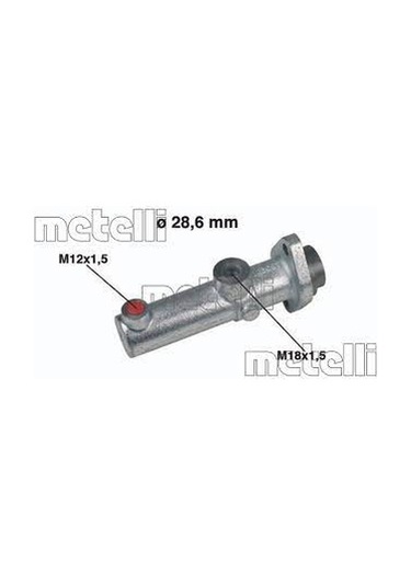 Iveco 80.12-85.12 Servo Fren Merkezi Metelli