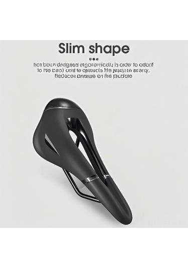 Xindoker West Bıkıng Konforlu Bisiklet Seli Seti - Yollu Bisikletler İçin Hava Geçirgen Pu Materyal - Yağmur Kapağı Ve Sıkma Aparatı Dahil Siyah-mavi Çok Renkli