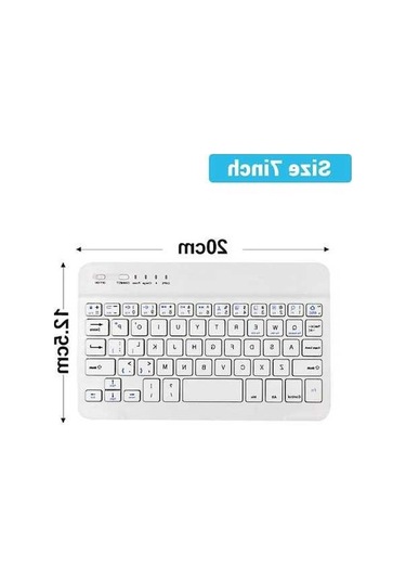 Willowhaven Bluetooth Kablosuz Klavye Fare Android Ios Samsung Xiaomi Tablet İçin İpad Uyumlu Air Somon Korean Language