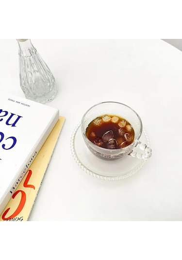 Rossel Premium Pearly 6 'lı Cam Çay Fincanı