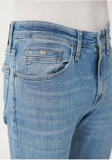 Mavi - Martın Indigo Puslu Mavi Premium Jean Pantolon 0037884470 Mavi