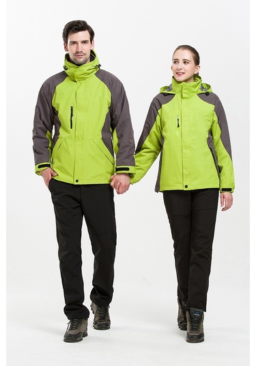 Kadın Outdoor Su Geçirmez Ceket Siyah Siyah