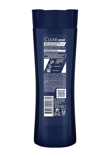 Clear Men Kepeğe Karşı Etkili Şampuan Legend By CR7 3 x 350 ML