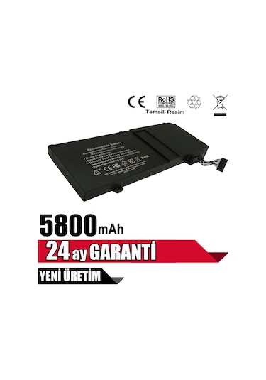 Ozturkbulent Apple Uyumlu MacBook Pro A1278 2010 Batarya. Pili