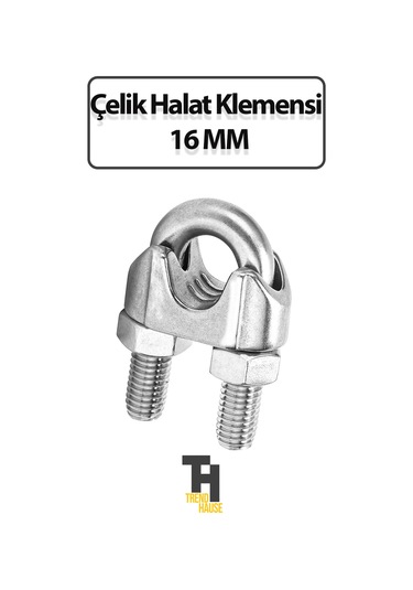 Çelik Halat Klemensi 16 Mm