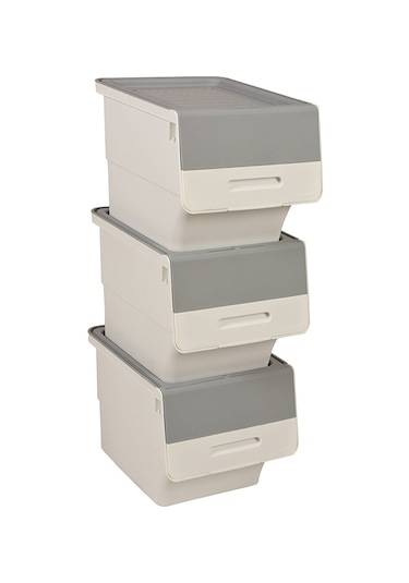 Motek Çok Amaçlı Tekerlekli Organizer Set 3x12 Lt Renkli Çok Renkli