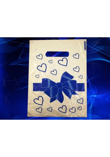 Nazar Boncuk Baskılı Elgeçme Poşet 20X30 Cm 20X30 Cm 100 Adet. Nazar