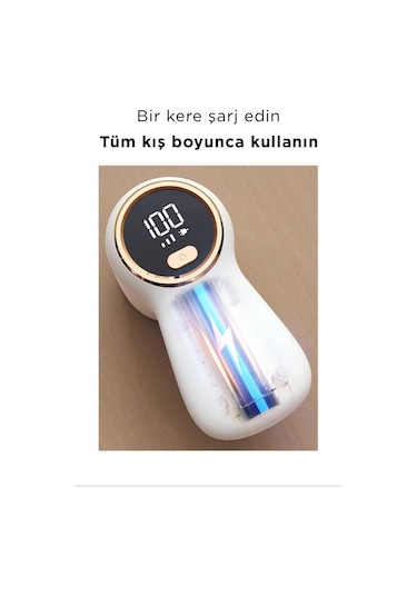 Torima Dijital Ekranlı M118 Exstra Bıçaklı Şarjlı Tüy Temizleme Ve Tiftik Temizleme Makinesi