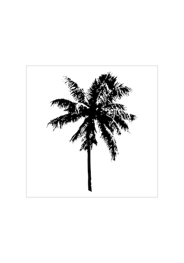 Ağaç Ve Gül Resimleri Folyo Sticker Derstv223 100cm Uzunluk Siyah