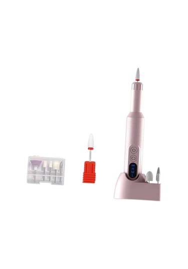 Dolıty Elektrikli Tırnak Matkap Öğütücü Manikür Pembe