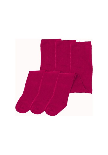 3Lü Kız/Erkek Bebek Çocuk Bambu Külotlu Çorap Yumuşak Mevsimlik