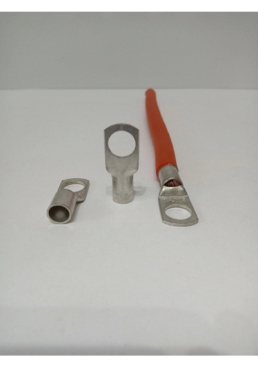 4 Ga Yalıtımsız Amfi Kablo Ucu - Akü Ve Şase Için 4ga Amfi Güç Kablosu Ucu - 1 Adet