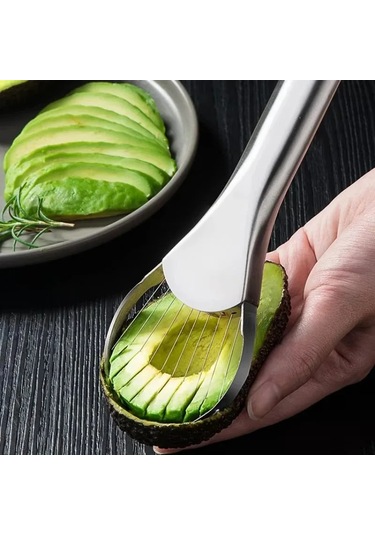 Liangmei Avokado Bıçağı Gadget Paslanmaz Çelik Kesiciler Mutfak Inox