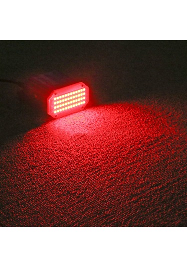 Reedark 48 Ledli Mini Stroboskop Işığı - Rgb Renkli, Kumandalı, Otomatik/ses Aktifli, Ktv/bar/parti İçin Alüminyum Kasa, Avrupa Şarjı Diğer