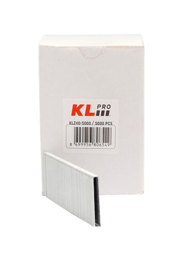Klpro 40mm Havalı Zımba Tabanca Zımbası 5000 Adet Klz40