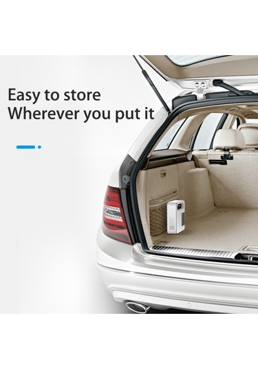 Sones 12v Araba Hava Pompası Araba Taşınabilir Lastik Elektrikli Pompa, Stil: Dijital Versiyon Siyah