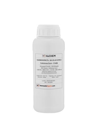 Hochem Karboksimetil Selüloz Cellulose Gum 9004-32-4 E466-500 Gr