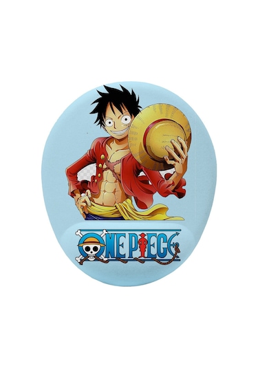 One Piece Anime Bilek Destekli Kaymaz Buruşmaz Kırılmaz Mouse Pad