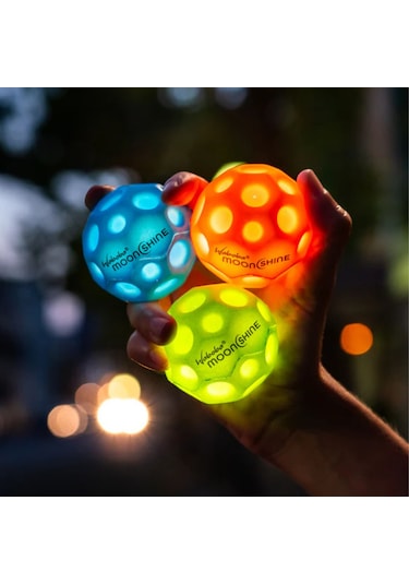 Waboba Moonshine Işıklı Top Mavi