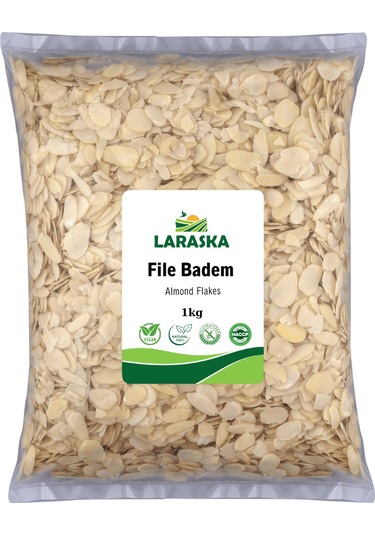 File Badem 1kg Almond Flakes Taze Yeni Mahsül 1 KG