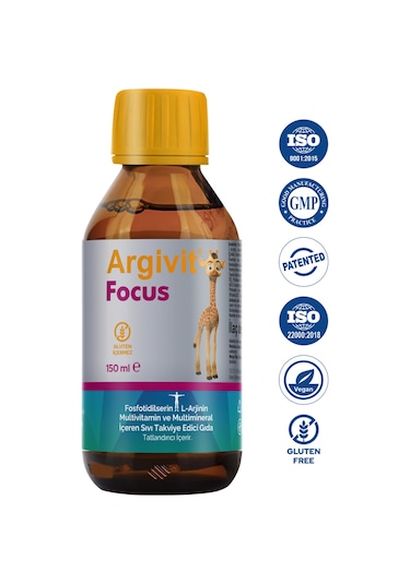 Argivit Focus Multivitamin Şurup 150 ML