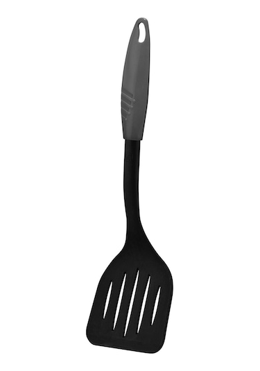 Qlüx İdeas Tepal Yapışmaz Döndürücü Antrasit Saplı 33cm Siyah