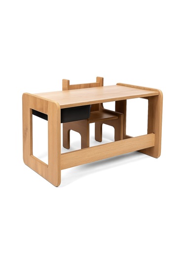 Çocuk Oyun, Aktivite Ve Etkinlik Masası, Ceviz-siyah,18mm 1.sınıf Ceviz  -  Siyah