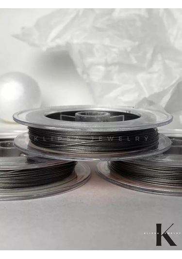 Klipsa Jewelry Mücevher Halatı, Kolye Ve Bileklikler İçin 50m 0,38mm 178874093