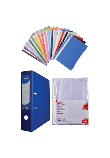 Telli Dosya Poşet Dosya Klasör Set