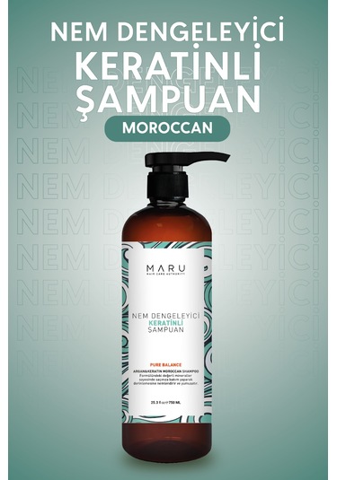 Maru Nem Dengeleyici Keratinli Şampuan 750 Ml