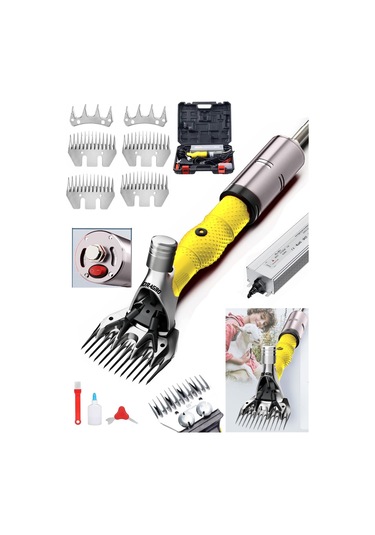Dragro Drg-rs Rus S Tipi Adaptörlü Koyun Kirkma Makinasi Yedek 4 Bıçaklı