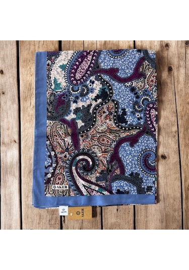 İndigo Aker Soft Touch Şal 006 İndigo