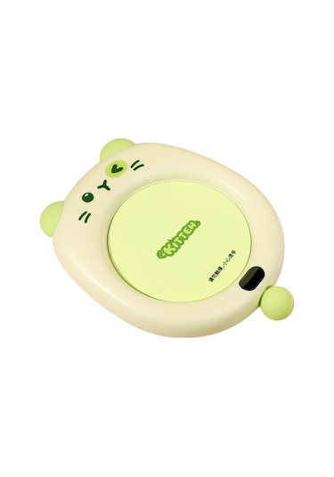 Homyl Su Için Akıllı Kupa Isıtıcı Ped Yaratıcı Masa Yeşil