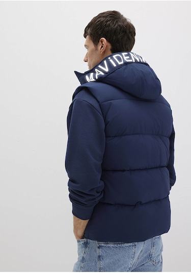 Mavi Koyu Lacivert Erkek Yelek M0110089-82318 Koyu Lacivert