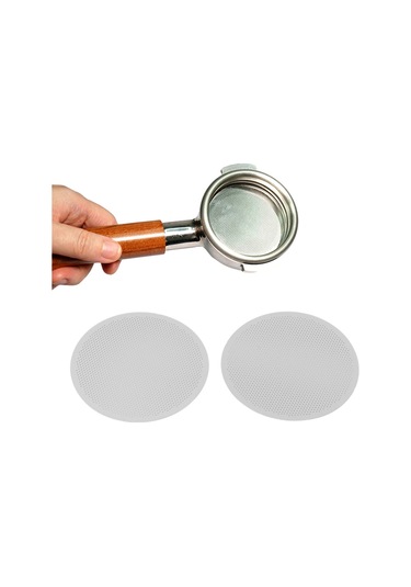 Xiyyadms 2 Adet 51mm 304 Paslanmaz Çelik Kahve Filtresi - İyileştirilmiş Filtre Etkisi, Kaliteli Aroma Ve Dayanıklılık