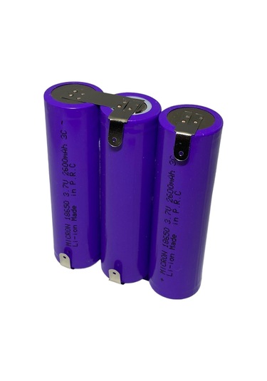 Micron 18650 11.1 V 2600 Mah 3 C Pilden 3s Li-ıon Şarlı Robot Sü