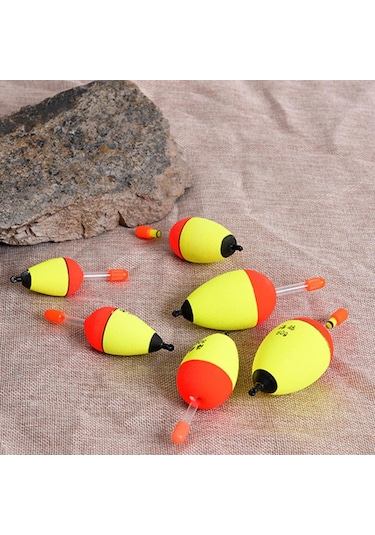 3 Adet 2.2-4.4g Eva Şamandıra Aydınlık Şamandıra Balık Yemi Dedektörü Balıkçılık Aksesuarları 50g