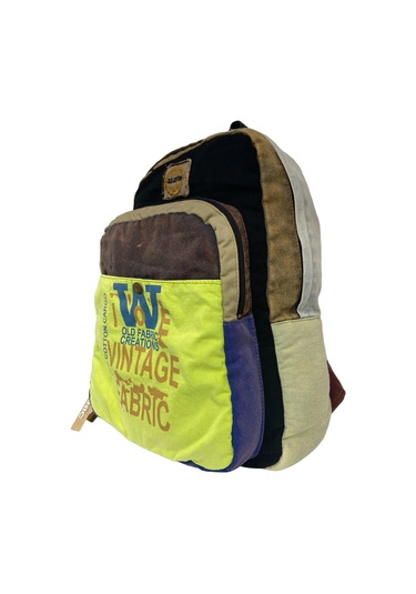 Kaliteli Vintage Salaş Disayn Günlük Gezi Spor Sırt Çantası Matanza Bag 30x42cm Siyah