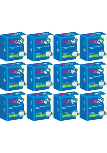 Flexi Life Hasta Alt Açma Yatak Koruyucu Örtü 12 x 30'lu 60 x 90 CM﻿﻿