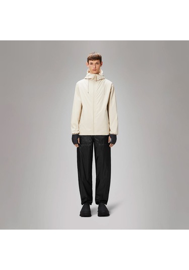 Rains Lohja Insulated W3t1 Kadın Krem Yağmurluk Düz 15770 Krem