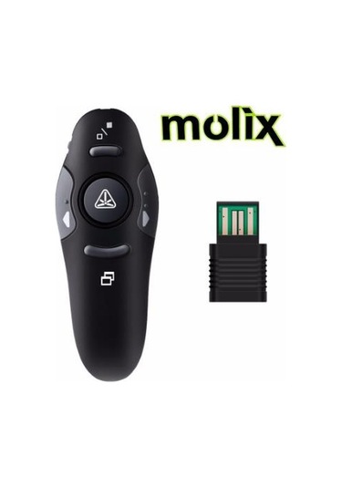 Molix 2.4 Ghz Kablosuz Taşınabilir Usb Powerpoint Sunum Kumanda