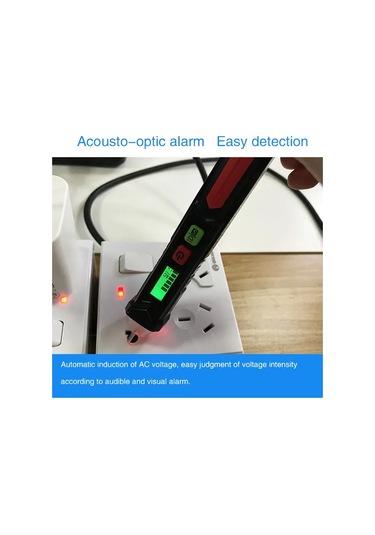 Habotest Ht100 Temız Alarm Ac Gerilim Dedektörü Mee Akıllı Test Cihazı Kalem 12- Ht90 &