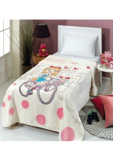 Mink Tema Lisanslı Angel Battaniyesi Tek Kişilik 160X220 Cm