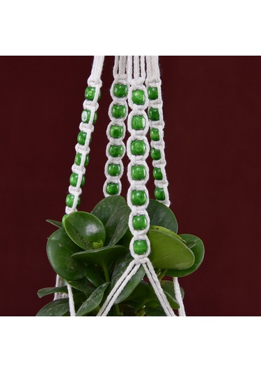 Xindoker Pamuk İpi Bitki Asıcı, Evbahçe Çiçek Saksısı Asma Aletleri, Dayanıklı Modern Tarz, 5 Farklı Tip Seçeneği Çok Renkli